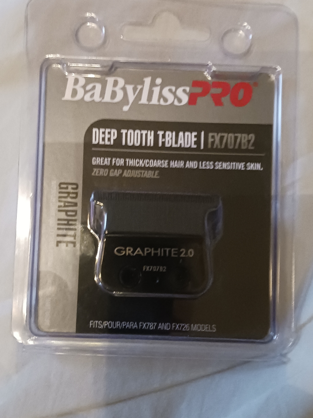 BaBylissPRO Graphite Deep Tooth T-Blade